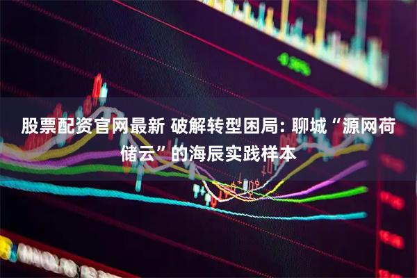 股票配资官网最新 破解转型困局: 聊城“源网荷储云”的海辰实践样本
